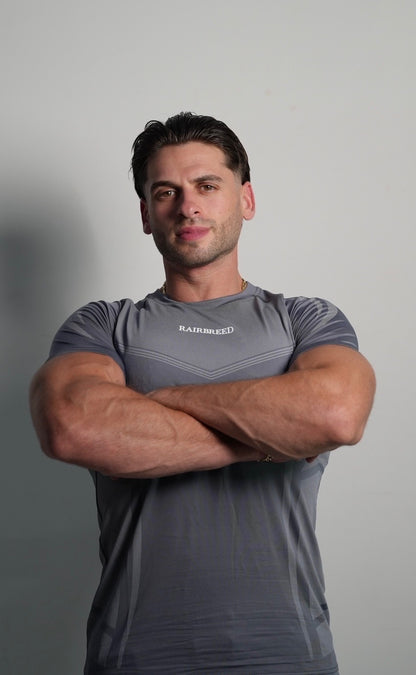 Light Grey / Dark Grey Dri-Fit Performance Tees