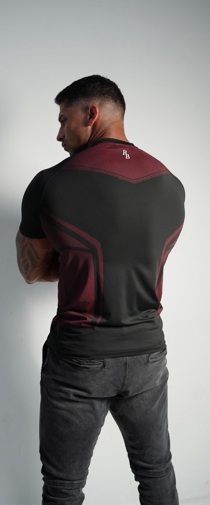 Black / Red Dri-Fit Performance Tees